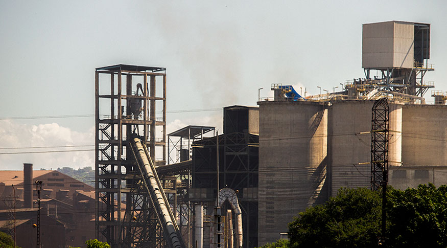 #PraCegoVer foto do lado externo da Companhia Siderúrgica Nacional