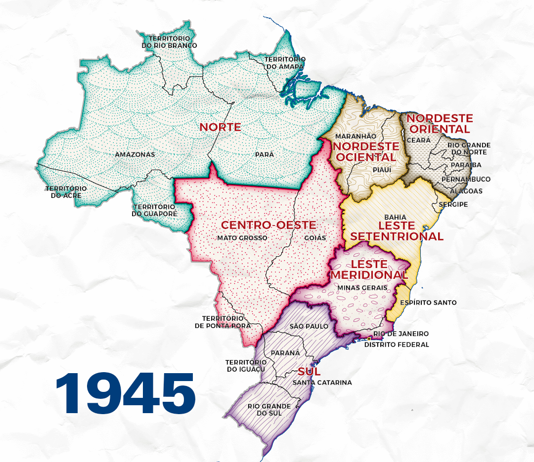 Dividir para conhecer: as diversas divisões regionais do Brasil