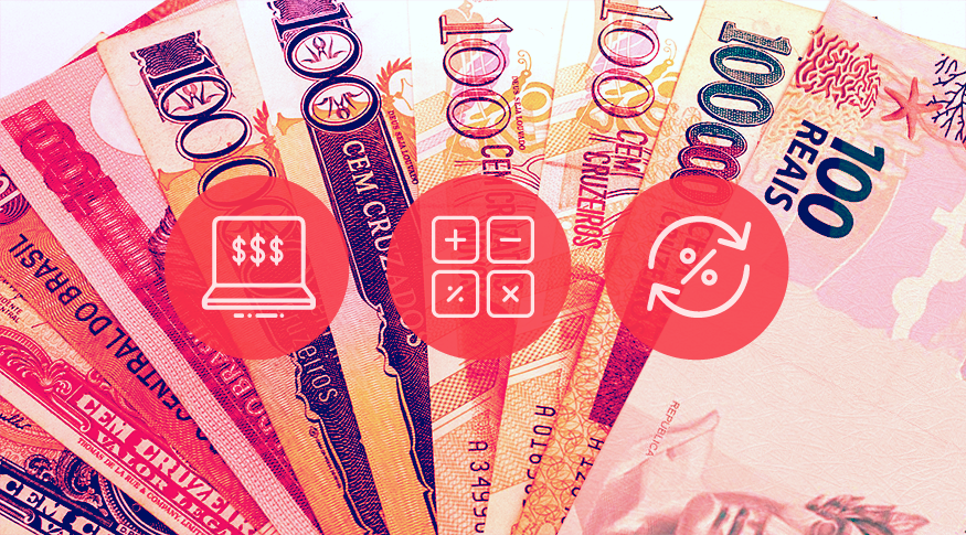 #PraCegoVer notas de dinheiro brasileiro desde cruzeiro até real